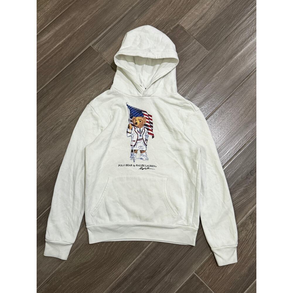 Polo Ralph Lauren Team USA Polo Bear Hoodie Size XS